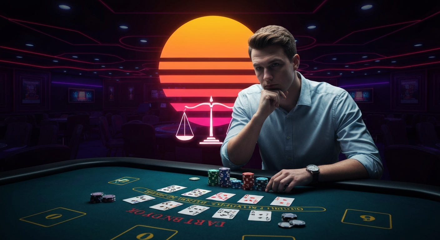 Card counting in blackjack legality concept